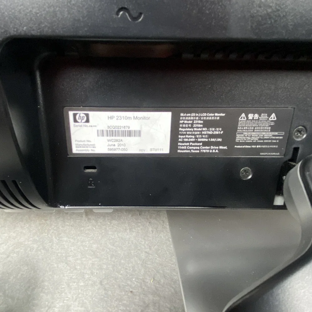 HP 2310M Black 23